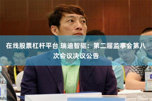 在线股票杠杆平台 瑞迪智驱：第二届监事会第八次会议决议公告