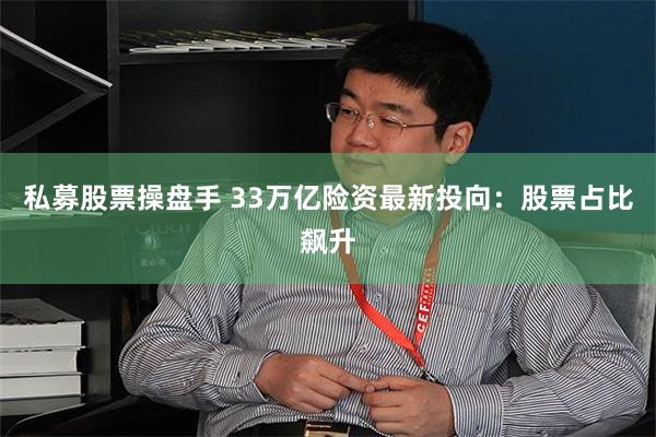 私募股票操盘手 33万亿险资最新投向：股票占比飙升